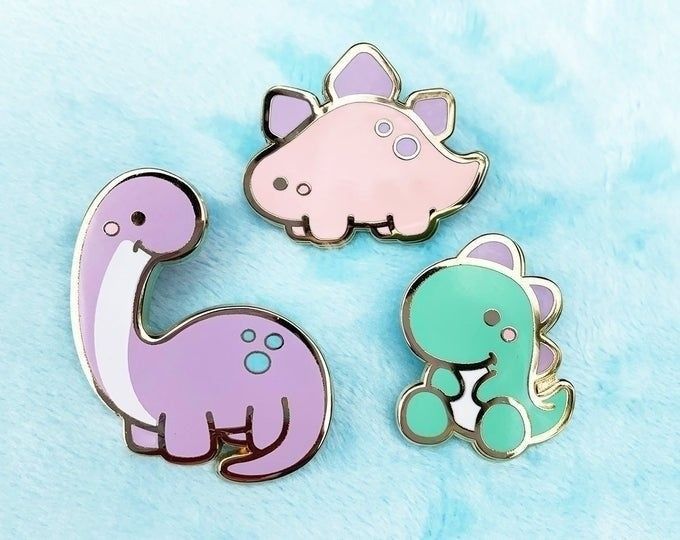 Set of 4 Enamel Pins